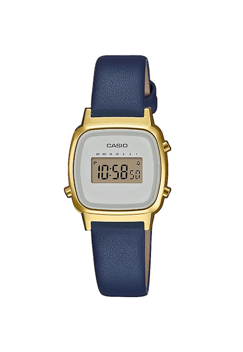 Casio Цифров часовник с кожена каишка - Pepit.bg