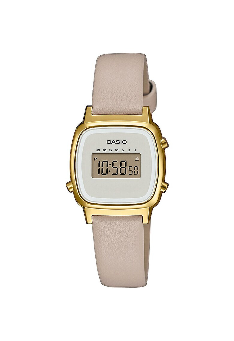 Casio Цифров часовник с кожена каишка - Pepit.bg
