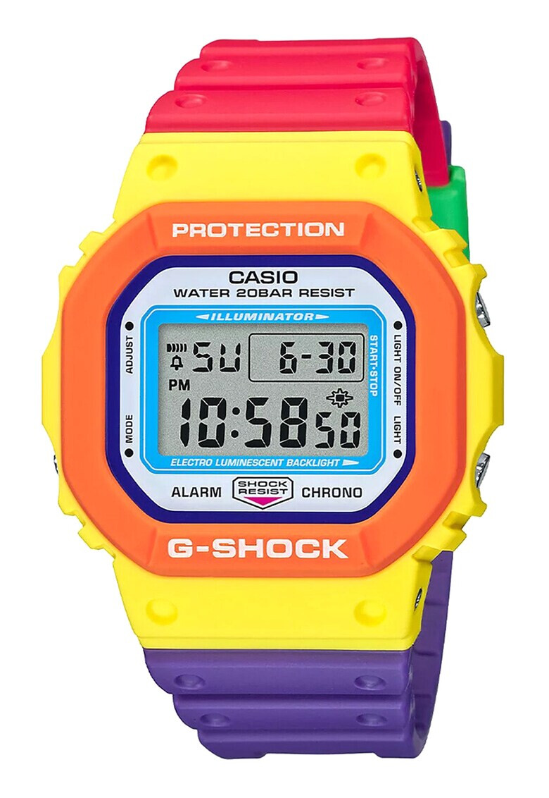 Casio Дигитален часовник G-Shock в цветен блок - Pepit.bg