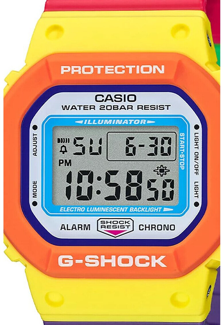 Casio Дигитален часовник G-Shock в цветен блок - Pepit.bg