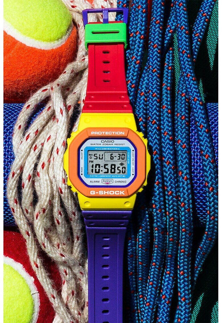 Casio Дигитален часовник G-Shock в цветен блок - Pepit.bg