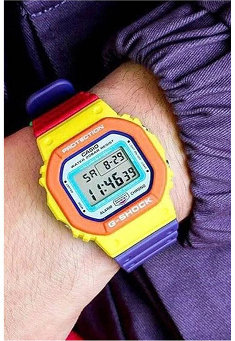 Casio Дигитален часовник G-Shock в цветен блок - Pepit.bg