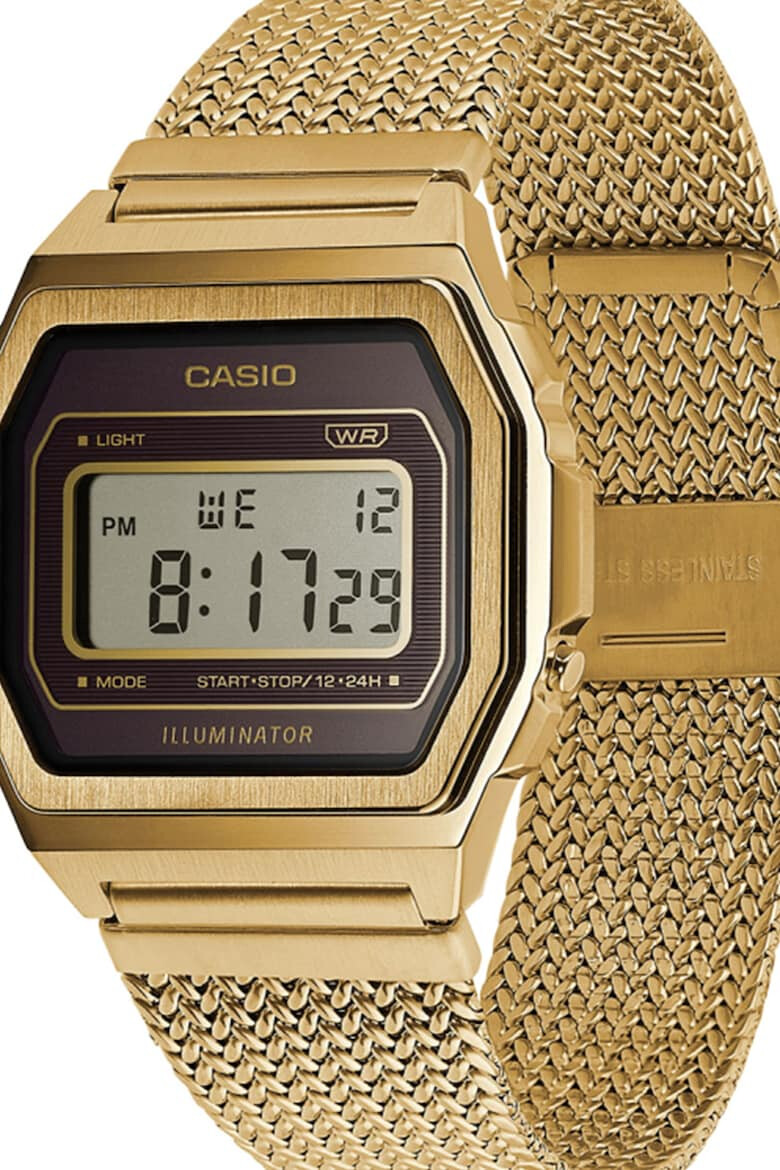 Casio Дигитален часовник от неръждаема стомана - Pepit.bg