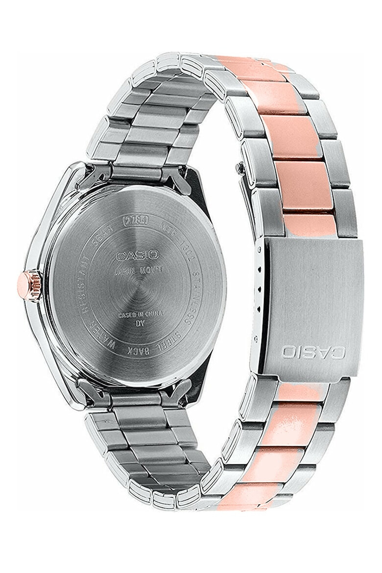 Casio Двуцветен овален часовник - Pepit.bg