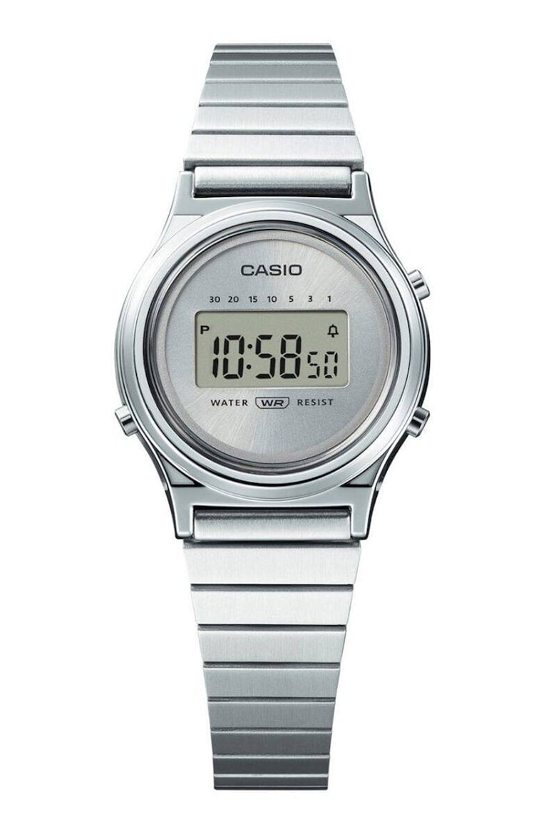 Casio Електронен часовник с верижка от неръждаема стомана - Pepit.bg