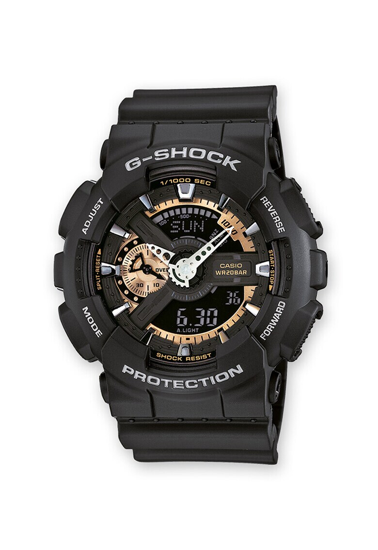 Casio Кръгъл часовник с хронометър - Pepit.bg