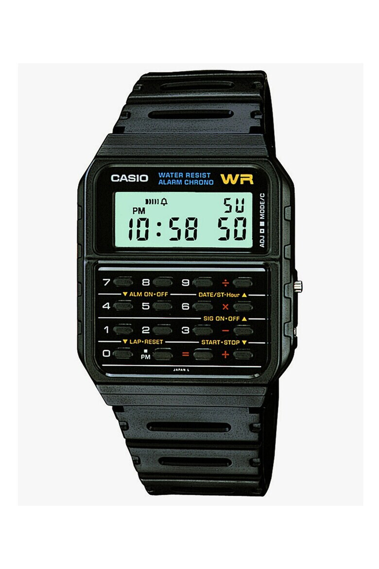 Casio Квадратен часовник с хронограф - Pepit.bg