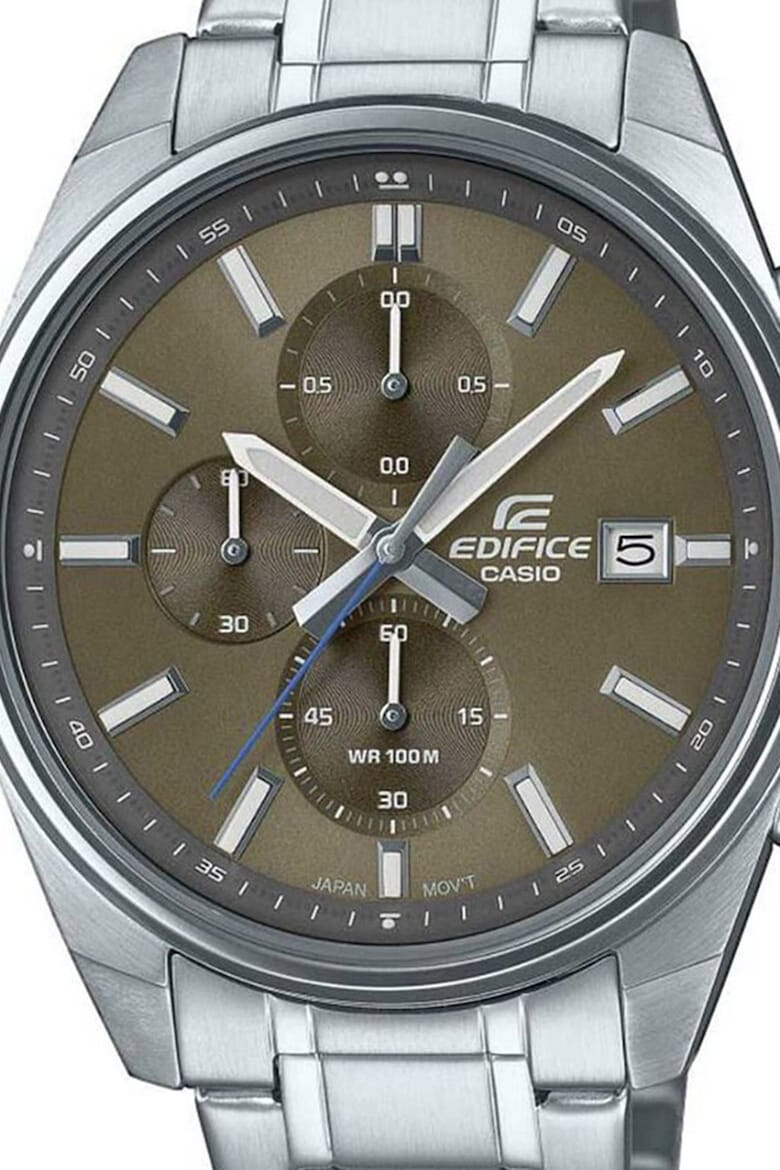 Casio Кварцов часовник от неръждаема стомана с хронограф - Pepit.bg