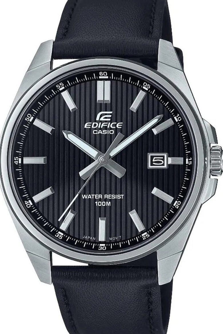 Casio Кварцов часовник с кожена каишка - Pepit.bg