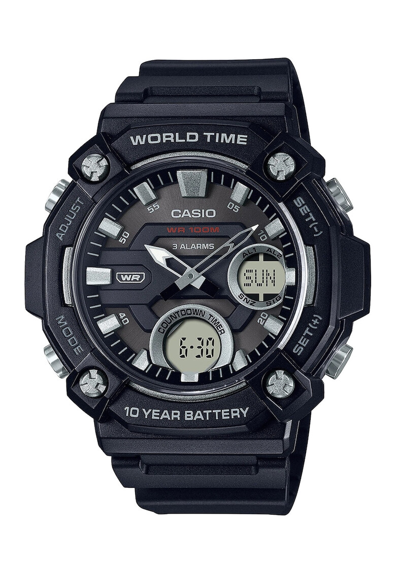 Casio Мултифункционален часовник със смесен дисплей - Pepit.bg