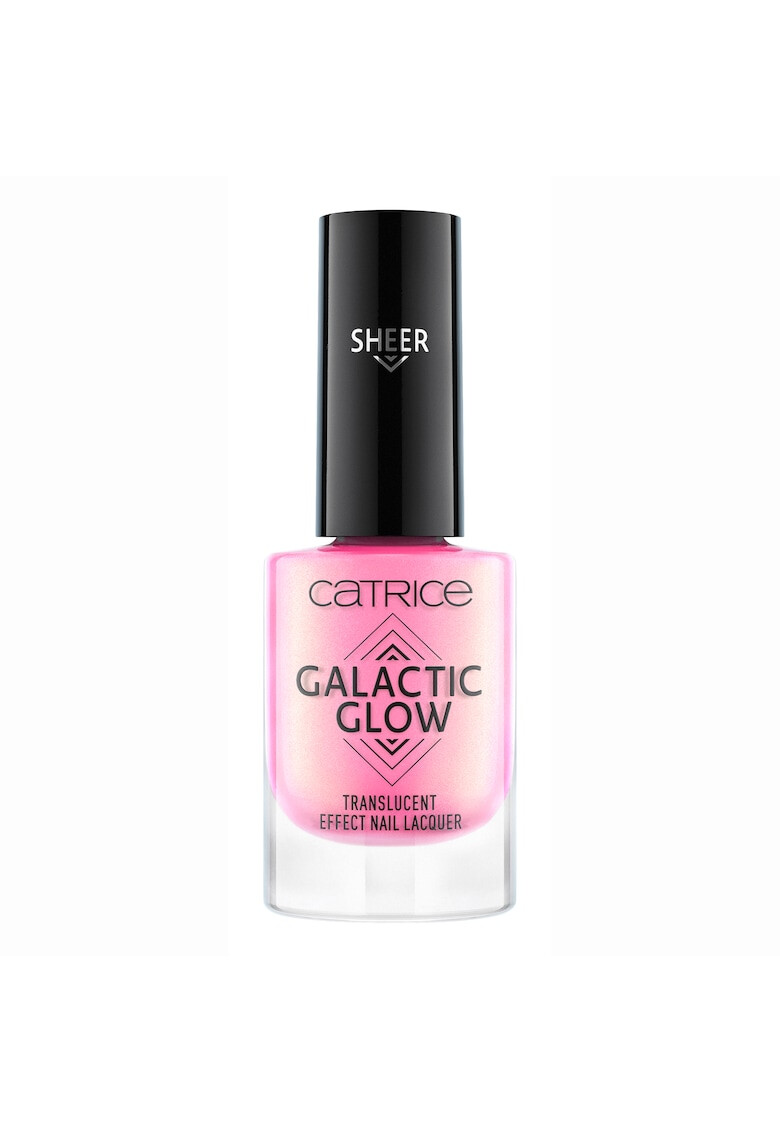 Catrice Лак за нокти Galactic Glow Translucent Effect Nail Lacquer 02 Enchanted By Prismatic Spell pink 8 мл - Pepit.bg