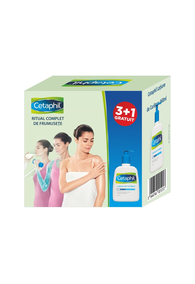 Cetaphil Пакет : 4 x Почистващ лосион 460 мл - Pepit.bg