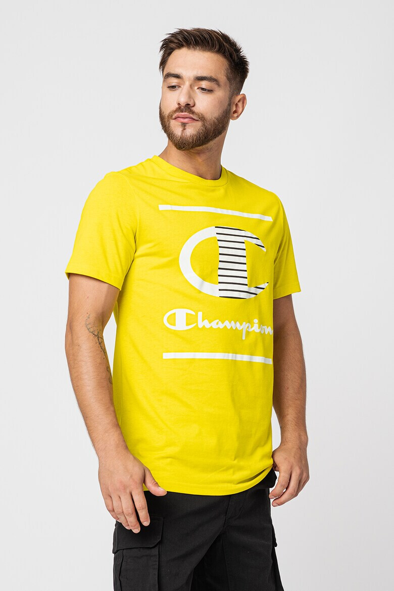 Champion Фитнес тениска с лого - Pepit.bg
