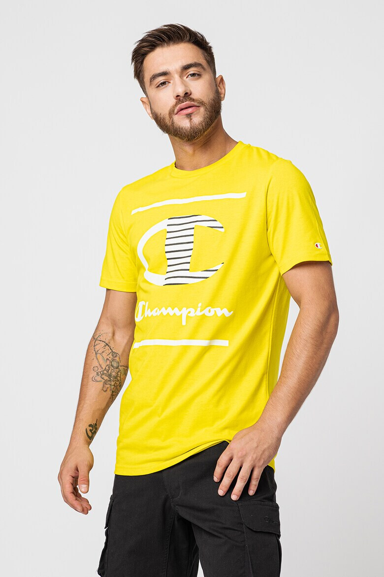 Champion Фитнес тениска с лого - Pepit.bg