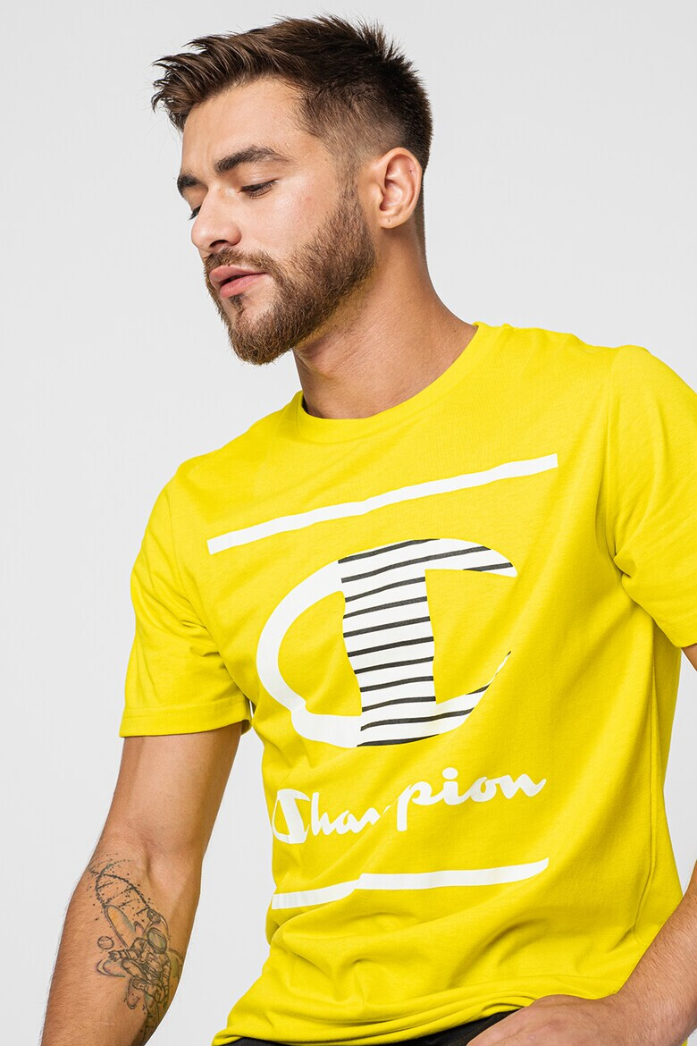 Champion Фитнес тениска с лого - Pepit.bg