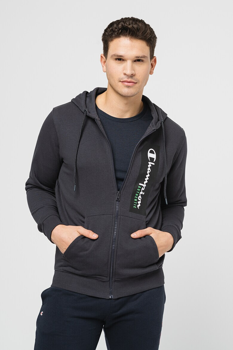 Champion Худи с цип и лого - Pepit.bg