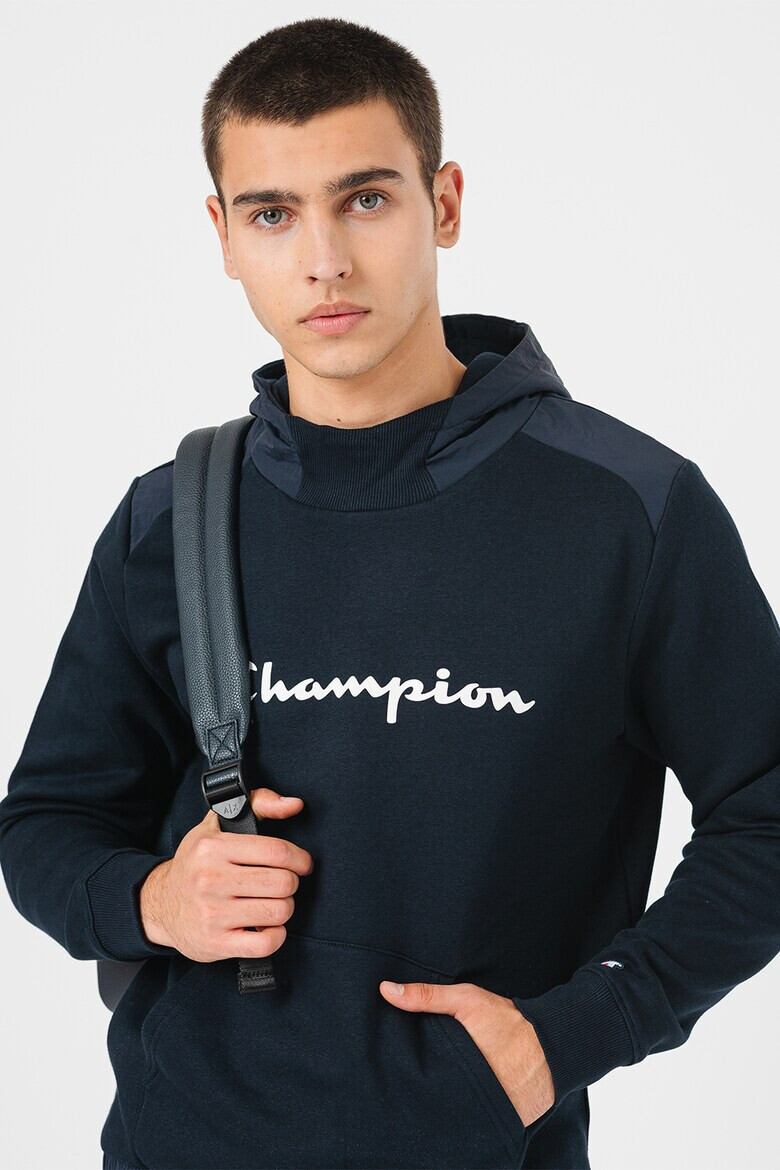 Champion Худи с памук и лого - Pepit.bg