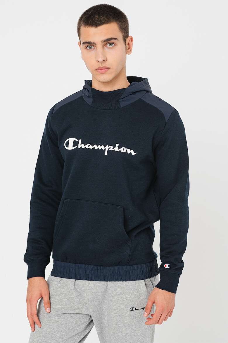Champion Худи с памук и лого - Pepit.bg