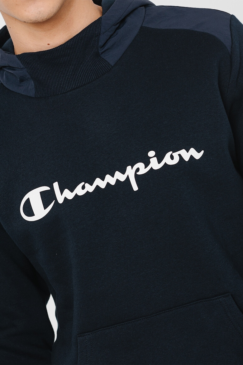 Champion Худи с памук и лого - Pepit.bg