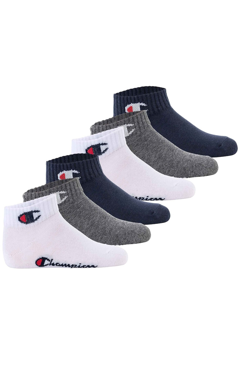 Champion Къси чорапи с лого - 6 чифта - Pepit.bg