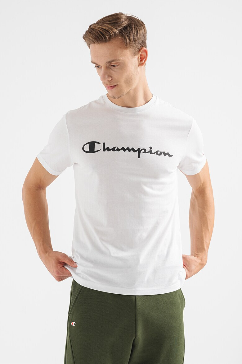 Champion Памучна тениска с лога - Pepit.bg