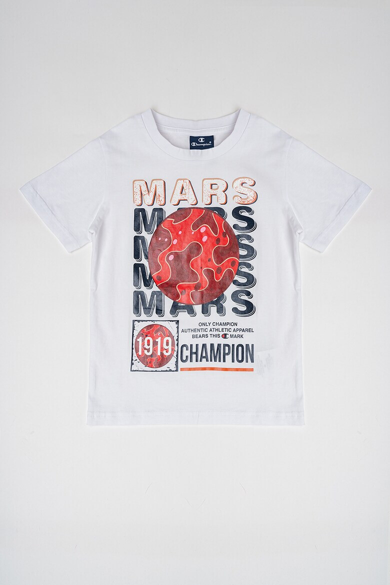 Champion Памучна тениска Space с принт - Pepit.bg