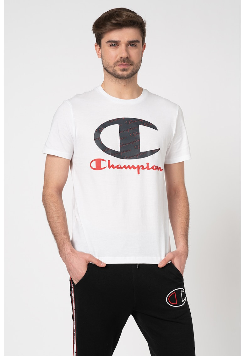 Champion Тениска с гумирано лого - Pepit.bg