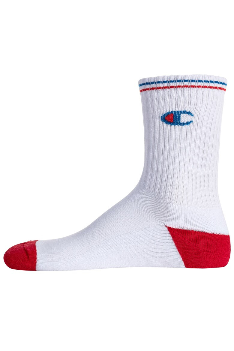 Champion Унисекс къси чорапи с шарка - 3 чифта - Pepit.bg