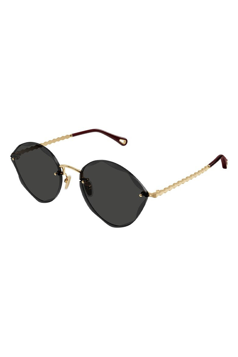 Chloe Слънчеви очила Aviator - Златист/Черен - Pepit.bg