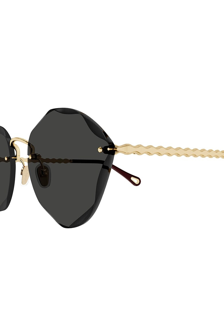 Chloe Слънчеви очила Aviator - Златист/Черен - Pepit.bg