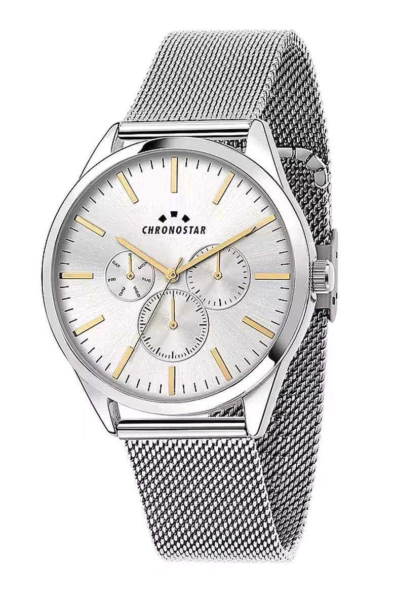 Chronostar Часовник и кожена гривна - Pepit.bg