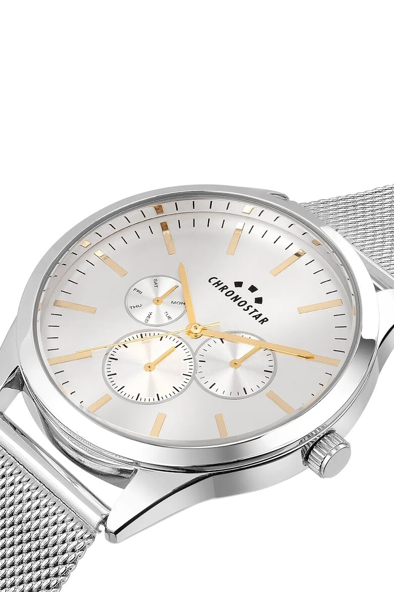 Chronostar Часовник и кожена гривна - Pepit.bg