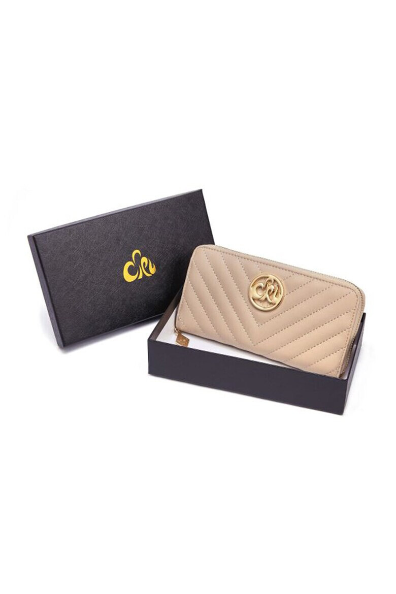 Ciel Капитониран кожен портфейл Aidan - Pepit.bg