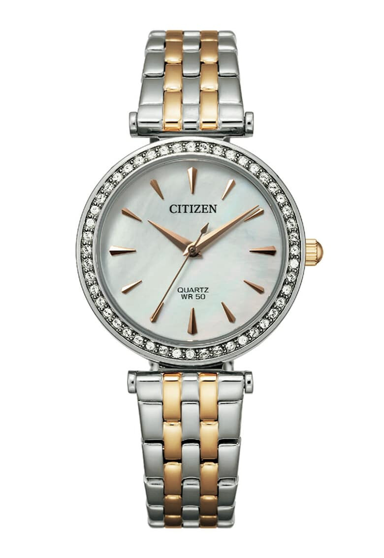 Citizen Иноксов часовник с кристали Swarovski - Pepit.bg