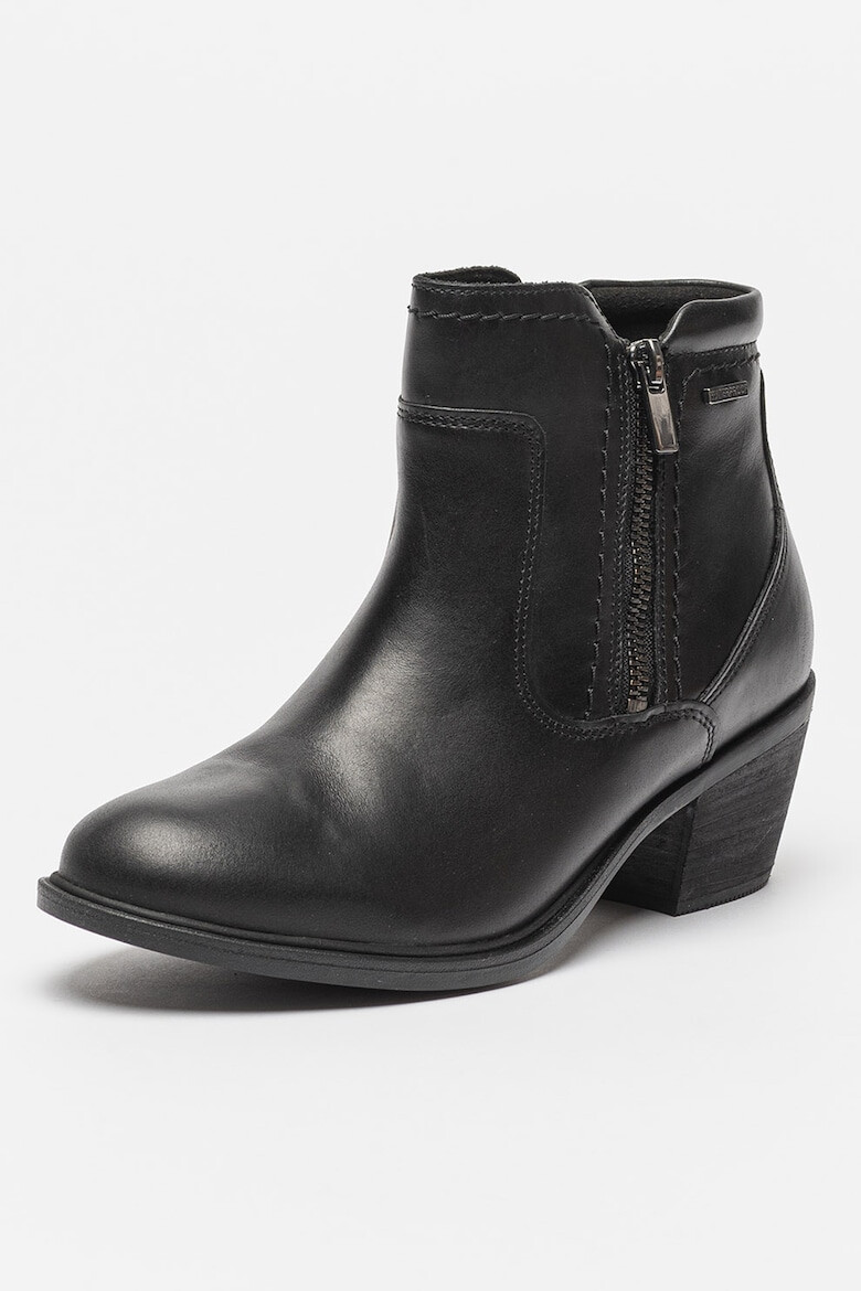 Clarks Боти Neva от кожа с цип - Pepit.bg