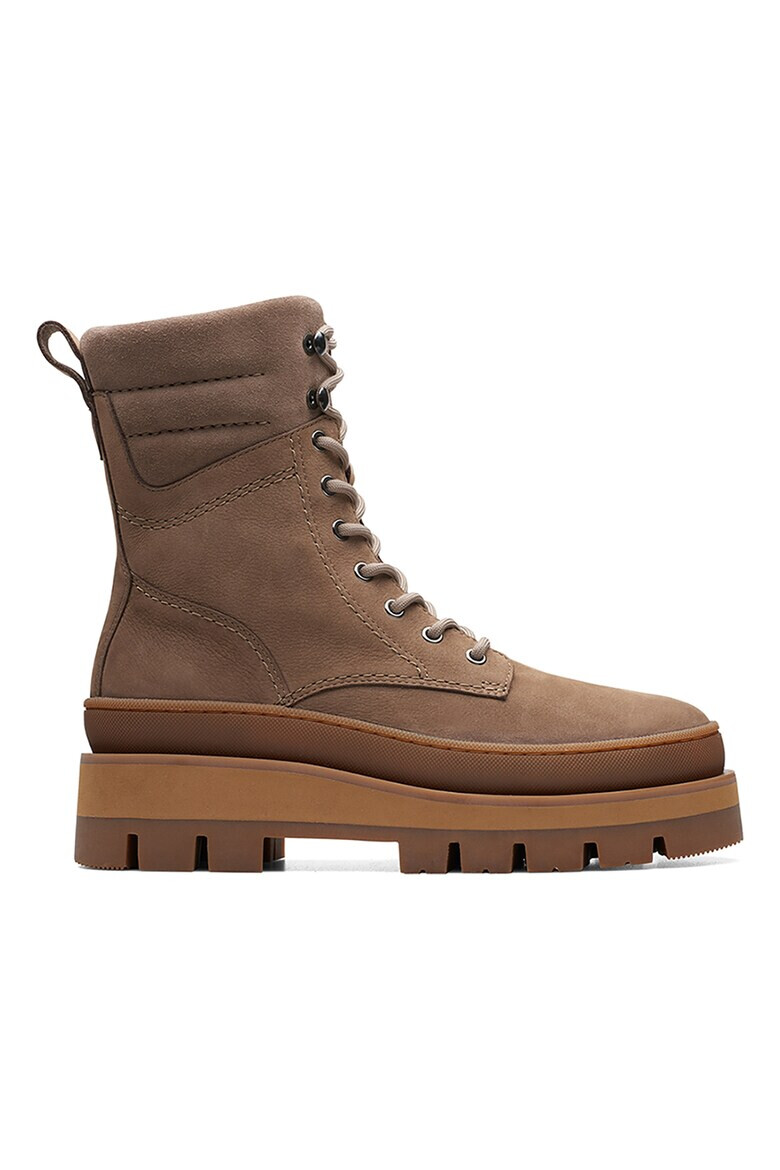 Clarks Боти Orianna 2 от набук - Pepit.bg