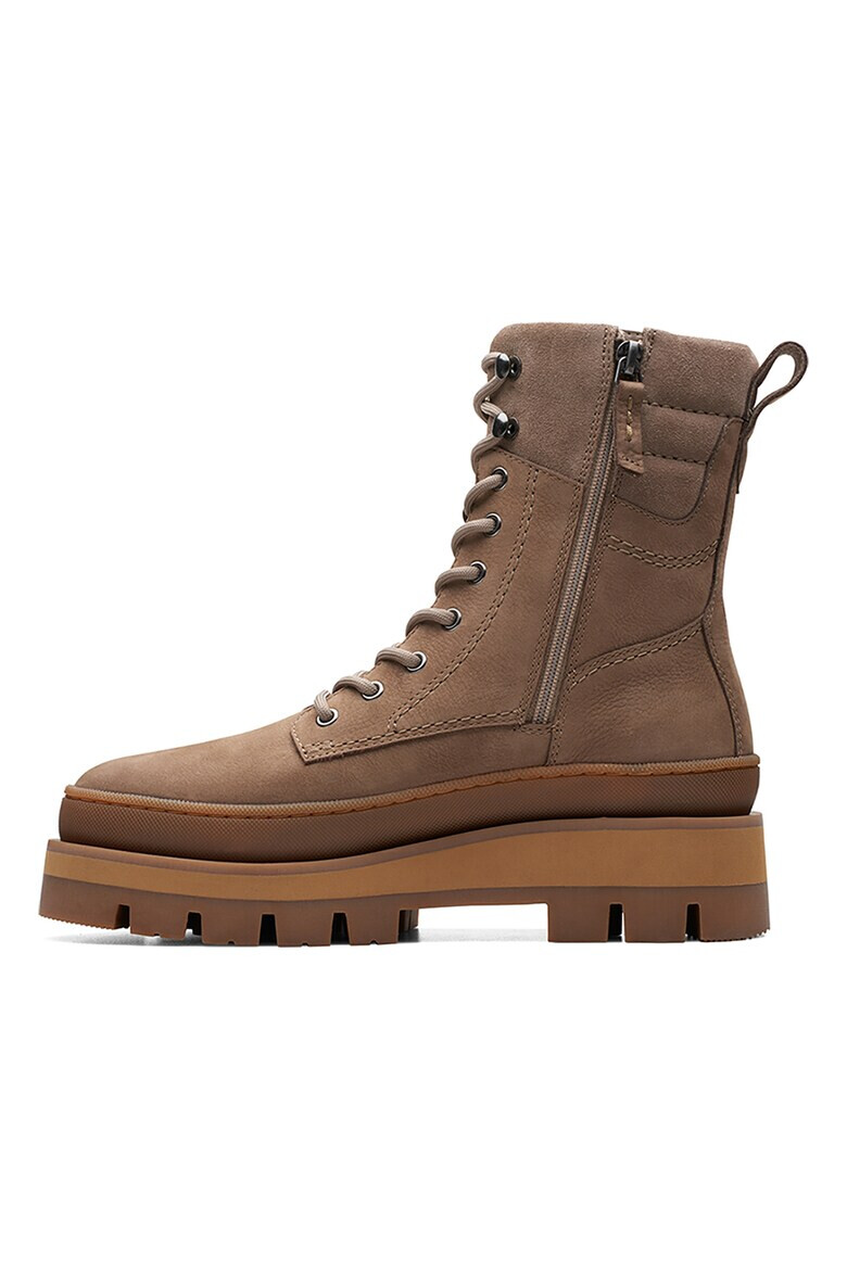 Clarks Боти Orianna 2 от набук - Pepit.bg