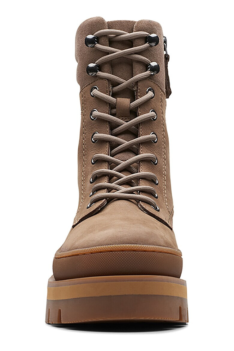 Clarks Боти Orianna 2 от набук - Pepit.bg