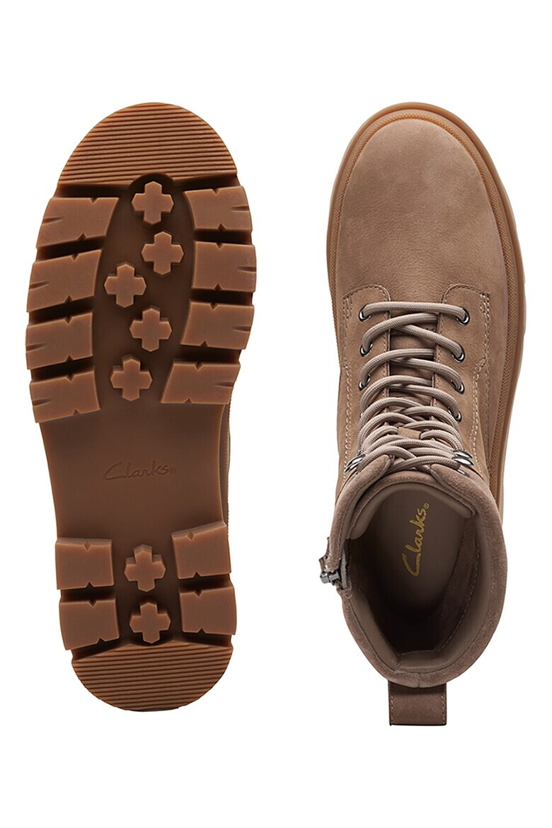 Clarks Боти Orianna 2 от набук - Pepit.bg