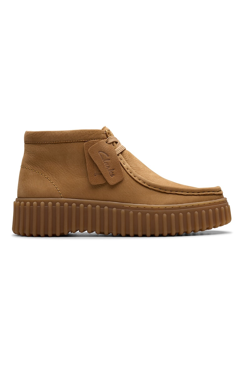 Clarks Боти Torhill-Moss от набук - Персийски портокал - Pepit.bg