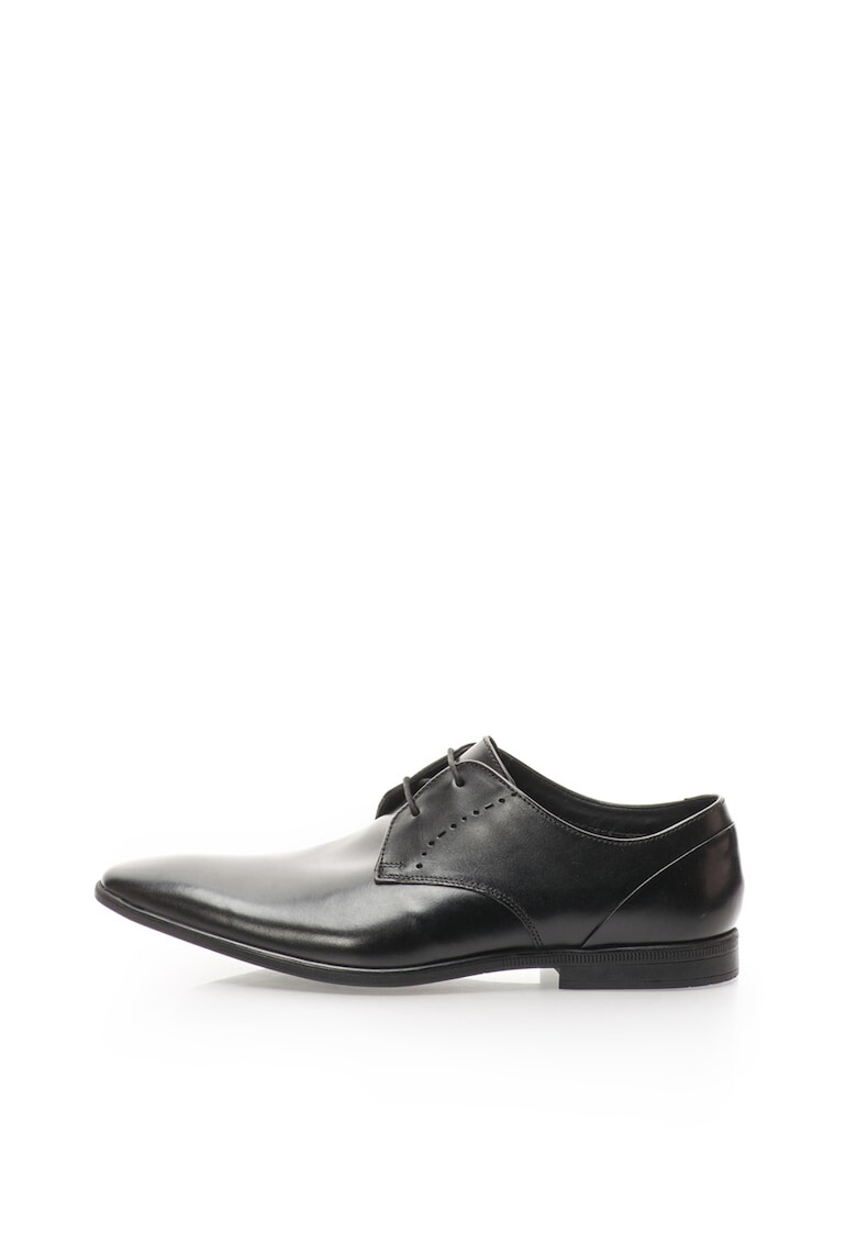 Clarks Черни кожени обувки - Pepit.bg