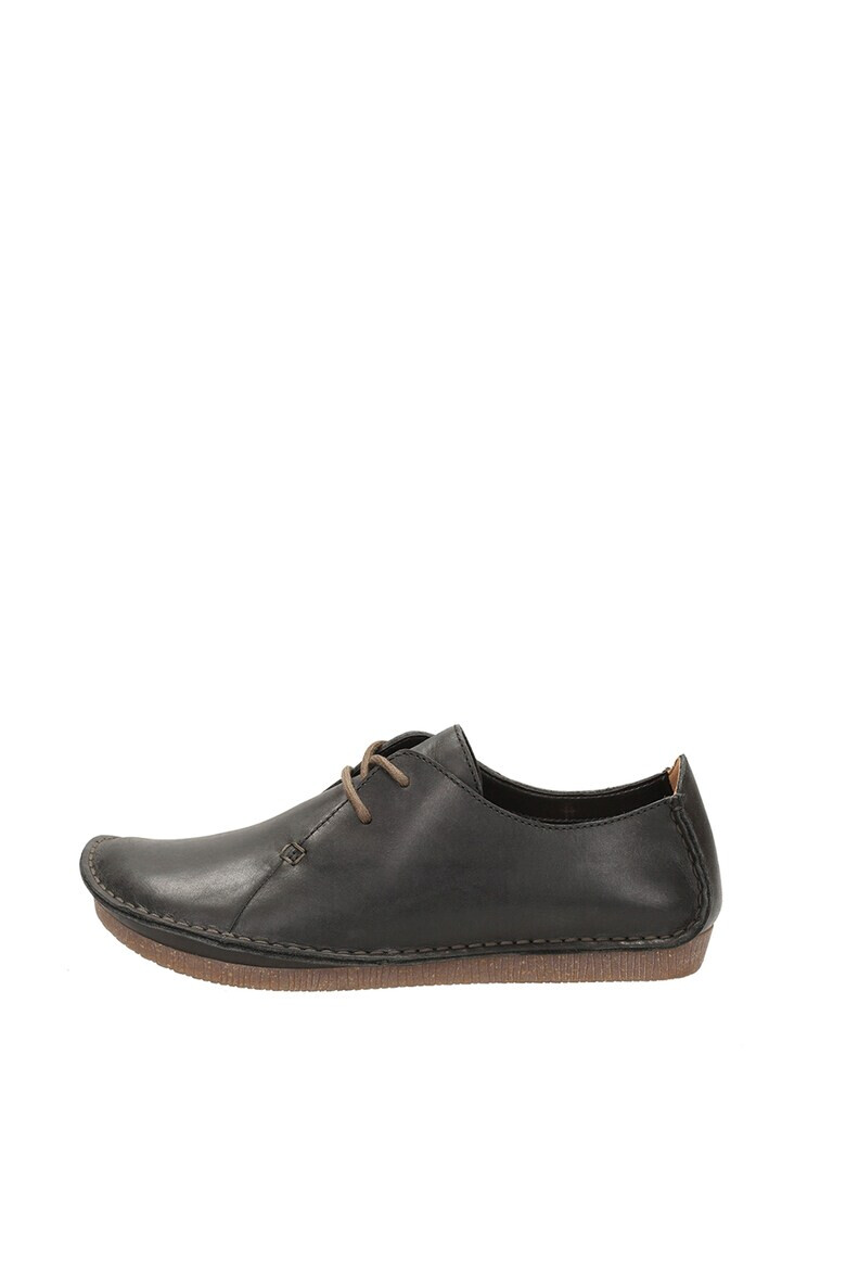 Clarks Черни кожени обувки - Pepit.bg
