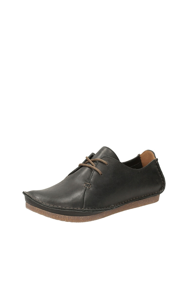 Clarks Черни кожени обувки - Pepit.bg