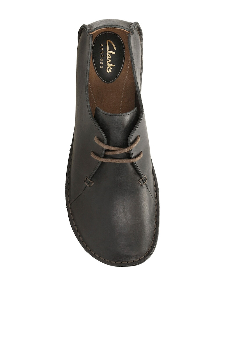 Clarks Черни кожени обувки - Pepit.bg
