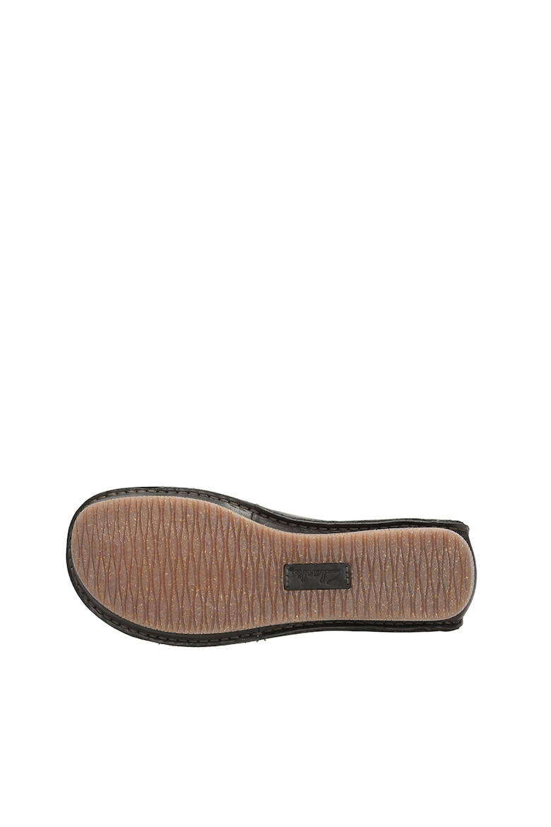Clarks Черни кожени обувки - Pepit.bg