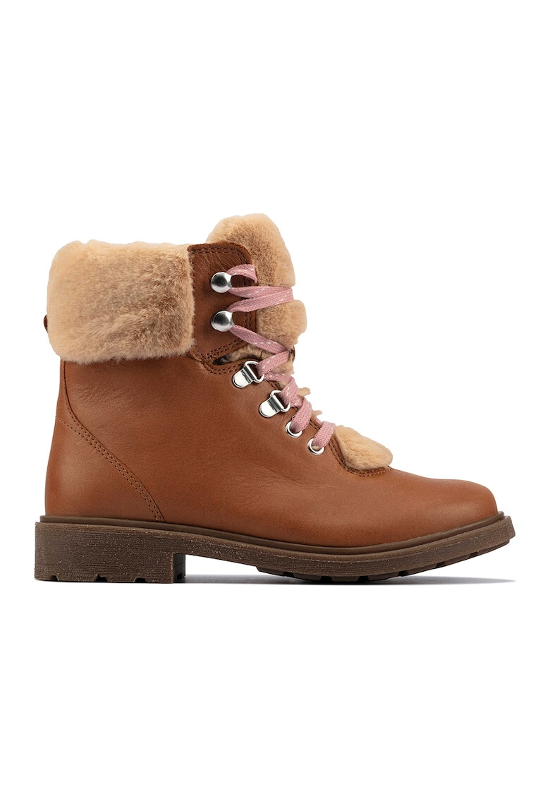 Clarks Кожени боти Astrol Hiker - Pepit.bg