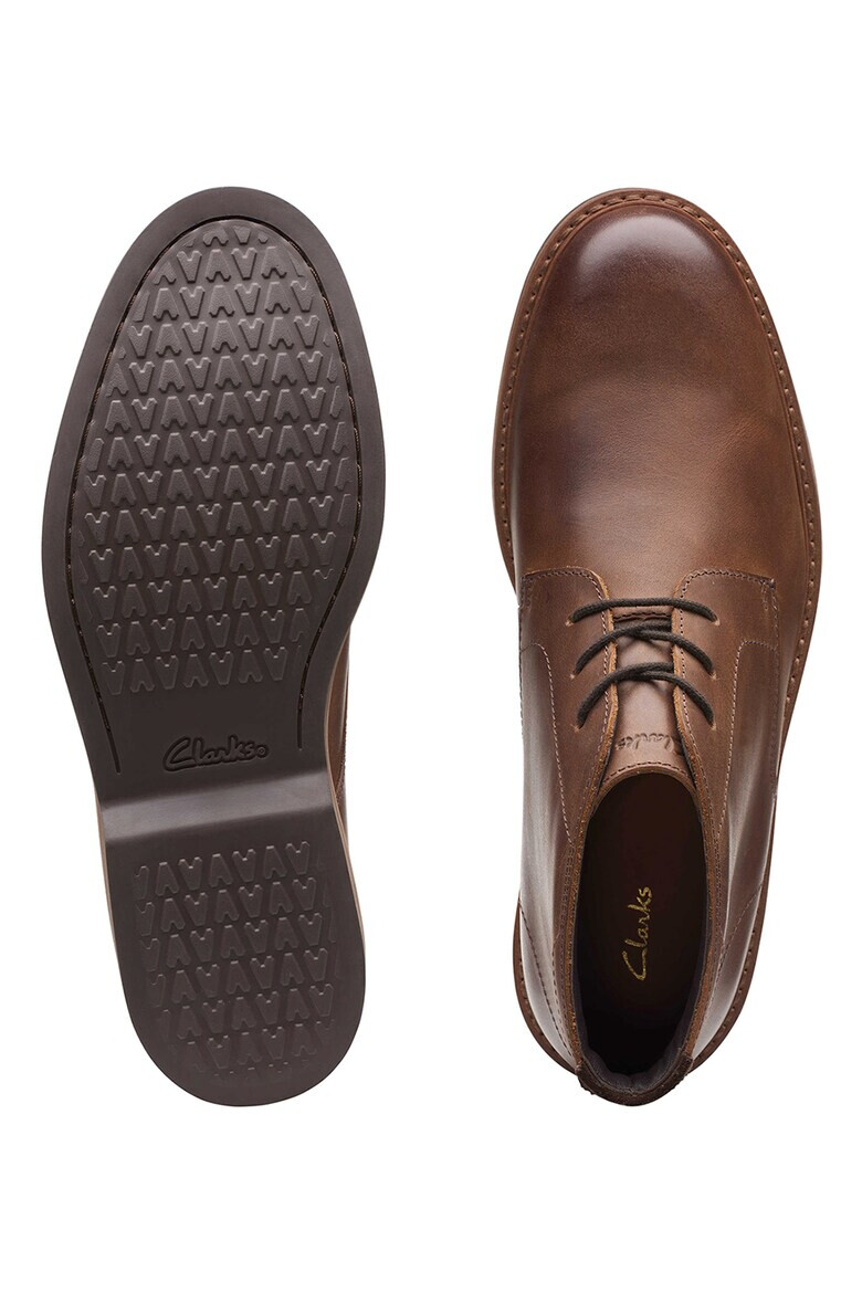 Clarks Кожени боти Atticus - Pepit.bg