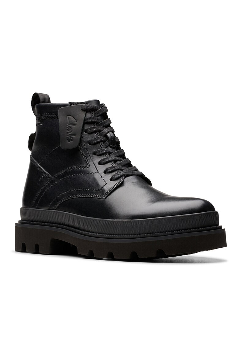 Clarks Кожени боти Badell - Pepit.bg