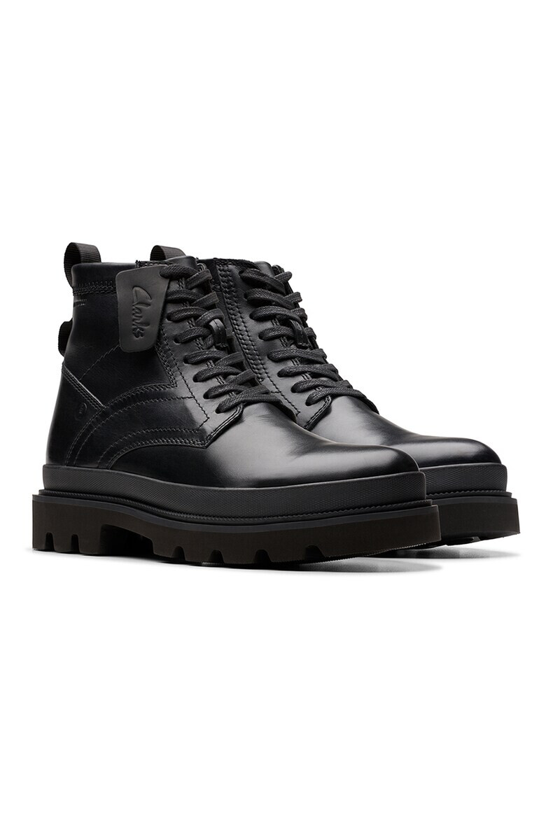 Clarks Кожени боти Badell - Pepit.bg