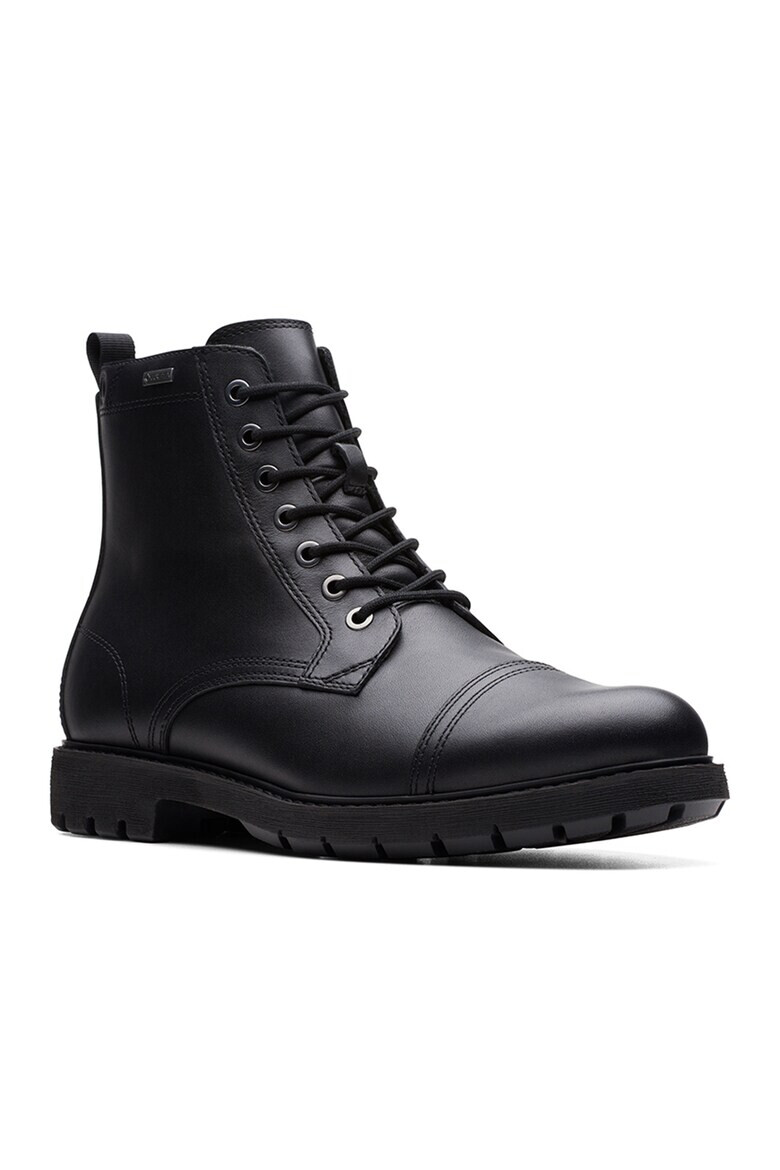 Clarks Кожени боти Batcombe Cap - Pepit.bg